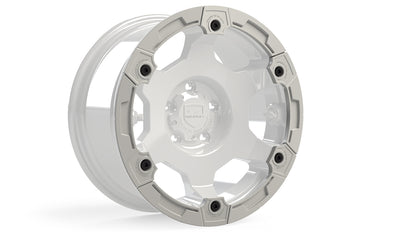 Modular Rash Ring Kit w/ Hardware White 6-Spoke TeraFlex