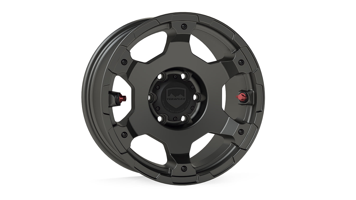 Nomad Off-Road Wheel Deluxe 6x139mm Titanium Gray TeraFlex