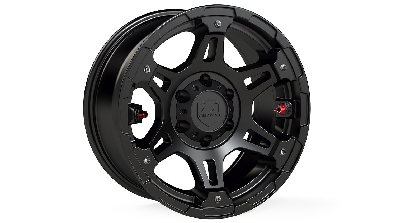 Nomad Split Spoke Off-Road Wheel 6x139mm -12mm Metallic Black TeraFlex