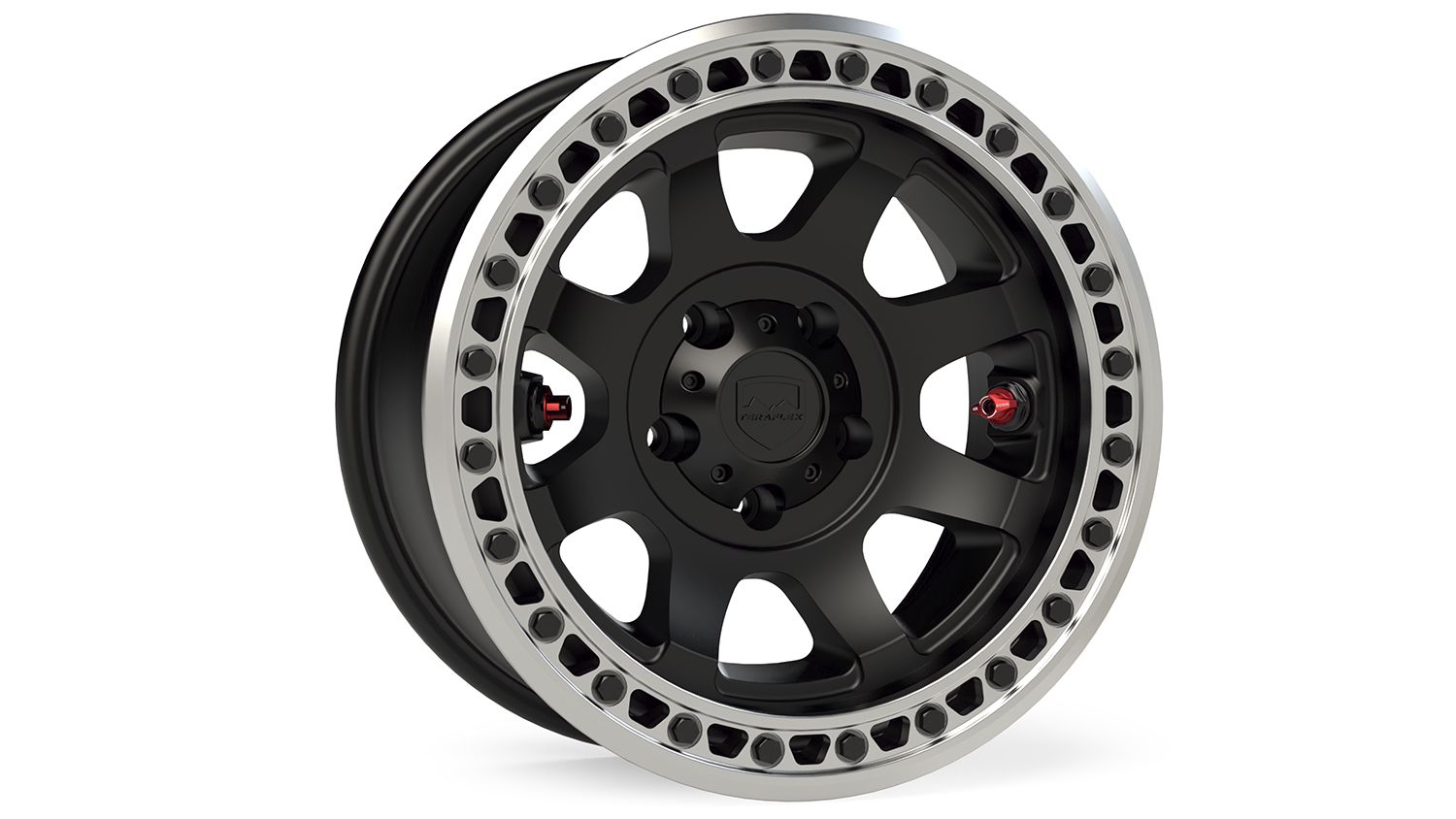 Olympus Beadlock Off-Road Wheel 5x5 Inch -12mm Metallic Black TeraFlex