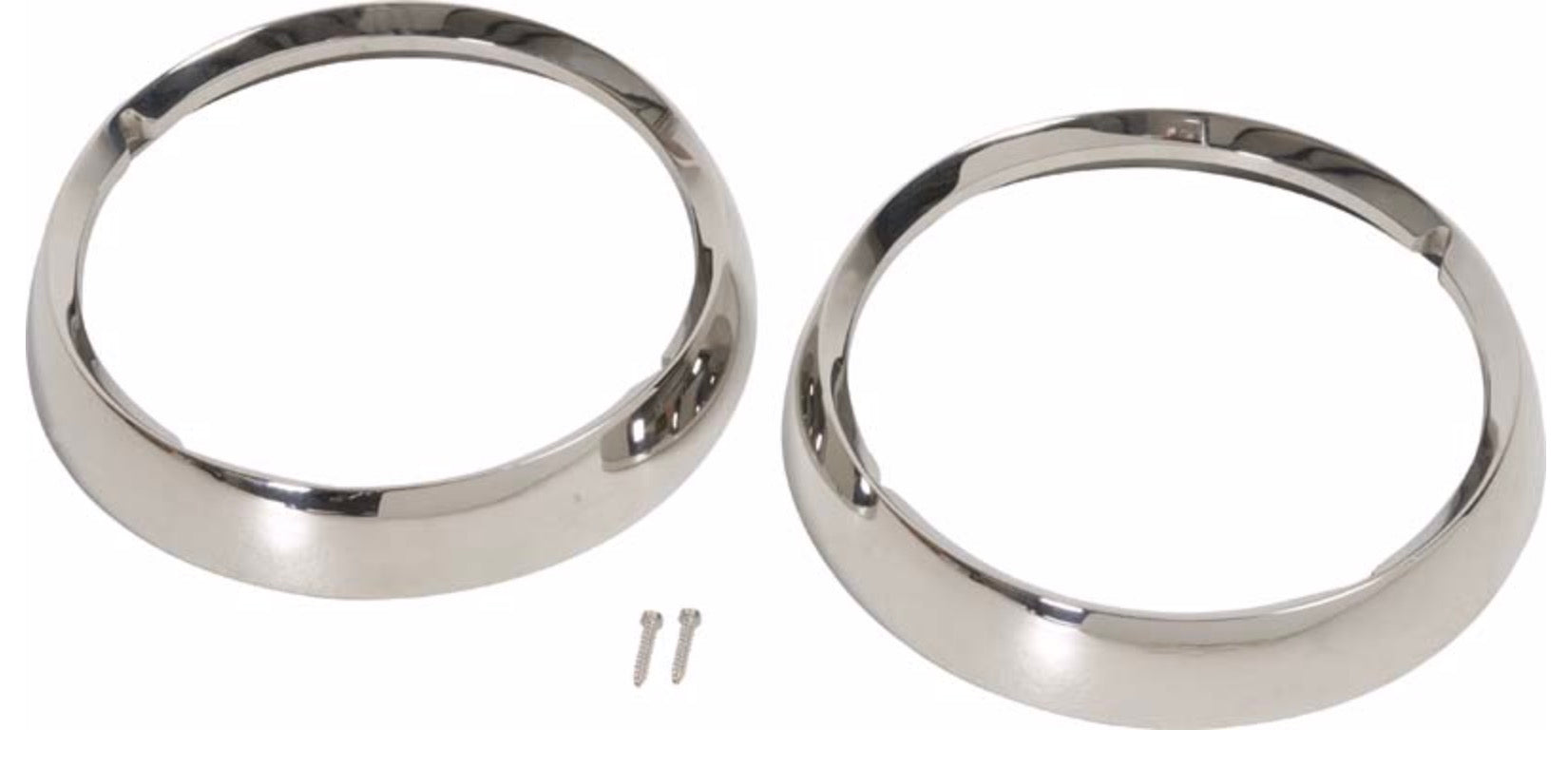 Steinjäger Exterior Accessories CJ-5 1972-1983 Headlight Bezel Stainless