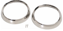 Steinjäger Exterior Accessories CJ-5 1972-1983 Headlight Bezel Stainless
