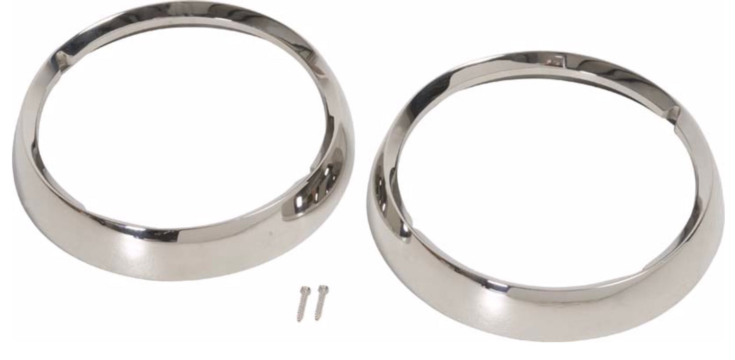 Steinjäger Exterior Accessories CJ-8 1981-1986 Headlight Bezel Stainless