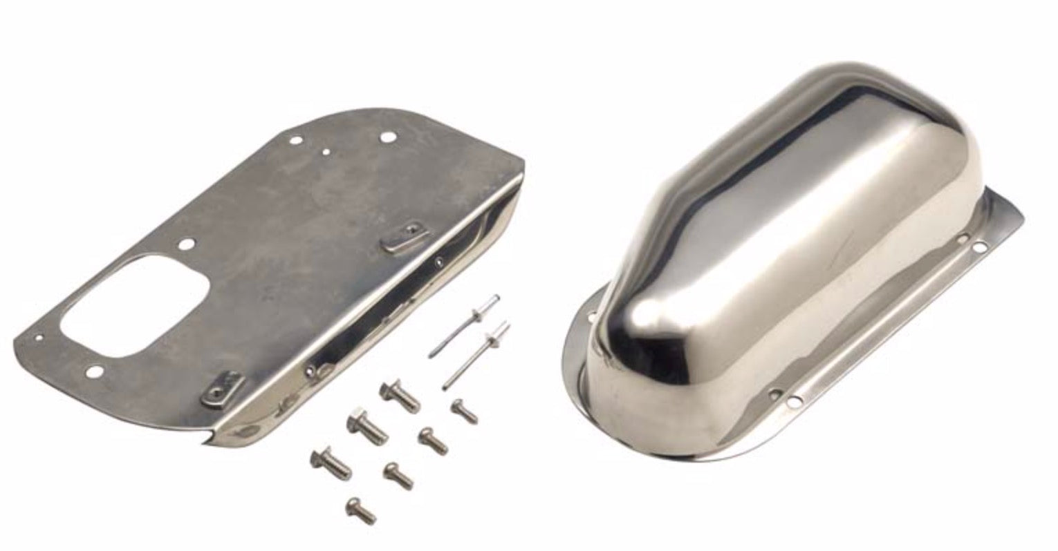 Steinjäger Exterior Accessories CJ-7 1976-1986 Windshield Wiper Motor Cover Stainless