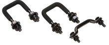 Steinjäger Exterior Accessories CJ-6 1955-1975 Windshield Tie Downs Black Polished Stainless Steel
