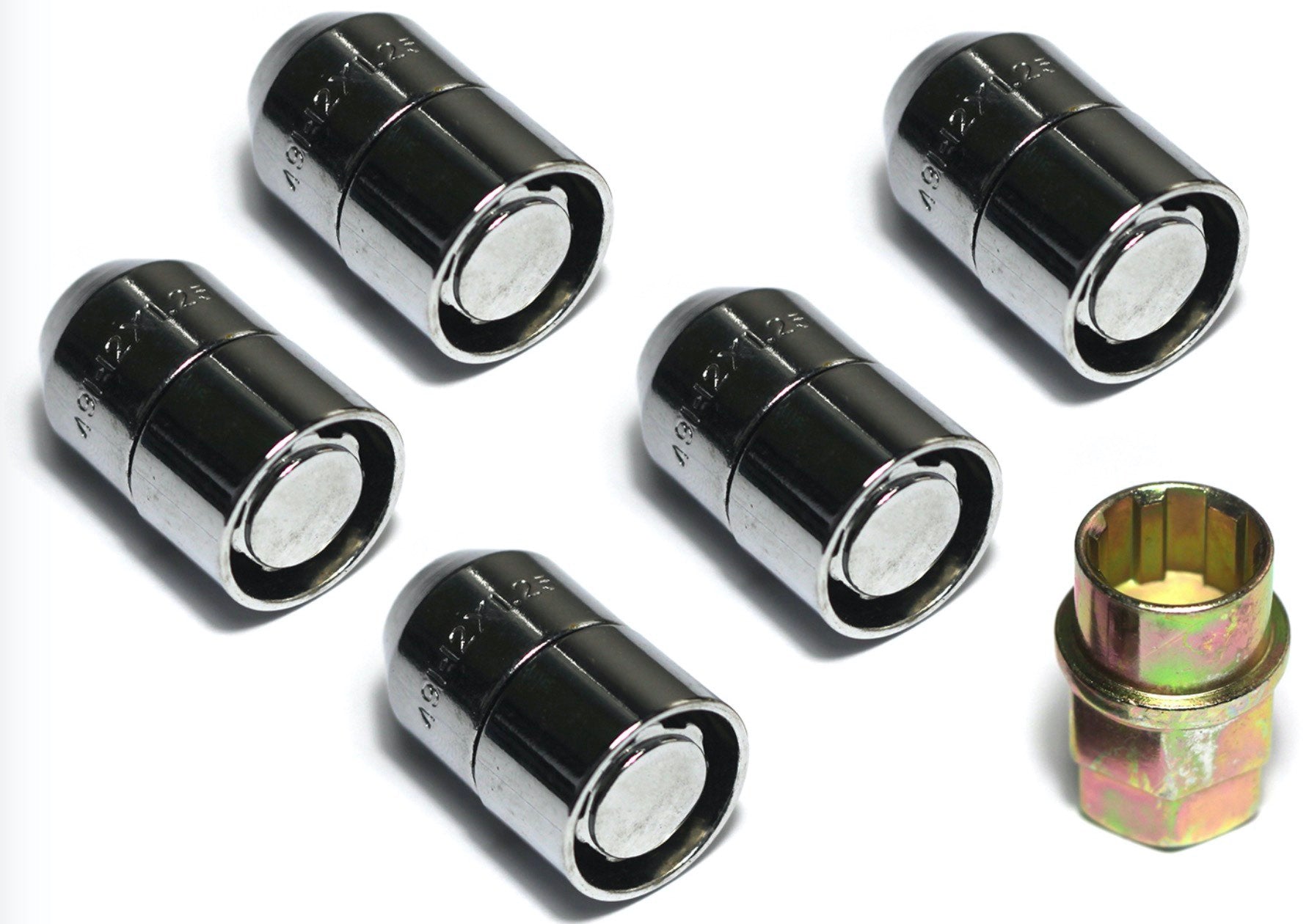 Steinjäger Wheels and Tires Wrangler YJ 1987-1995 Wheel Locks Chrome 5 pcs