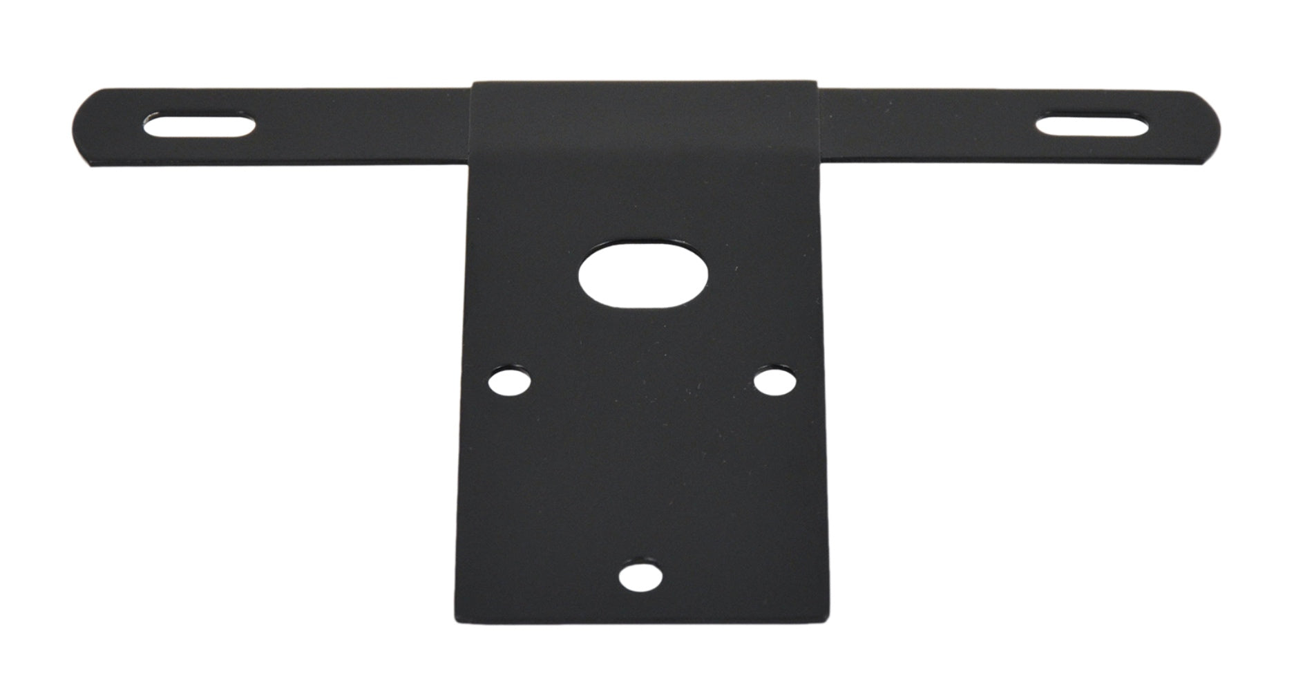 Steinjäger Exterior Accessories CJ-5 1976-1983 License Plate Brackets Rear Black Powder Coated Stainless