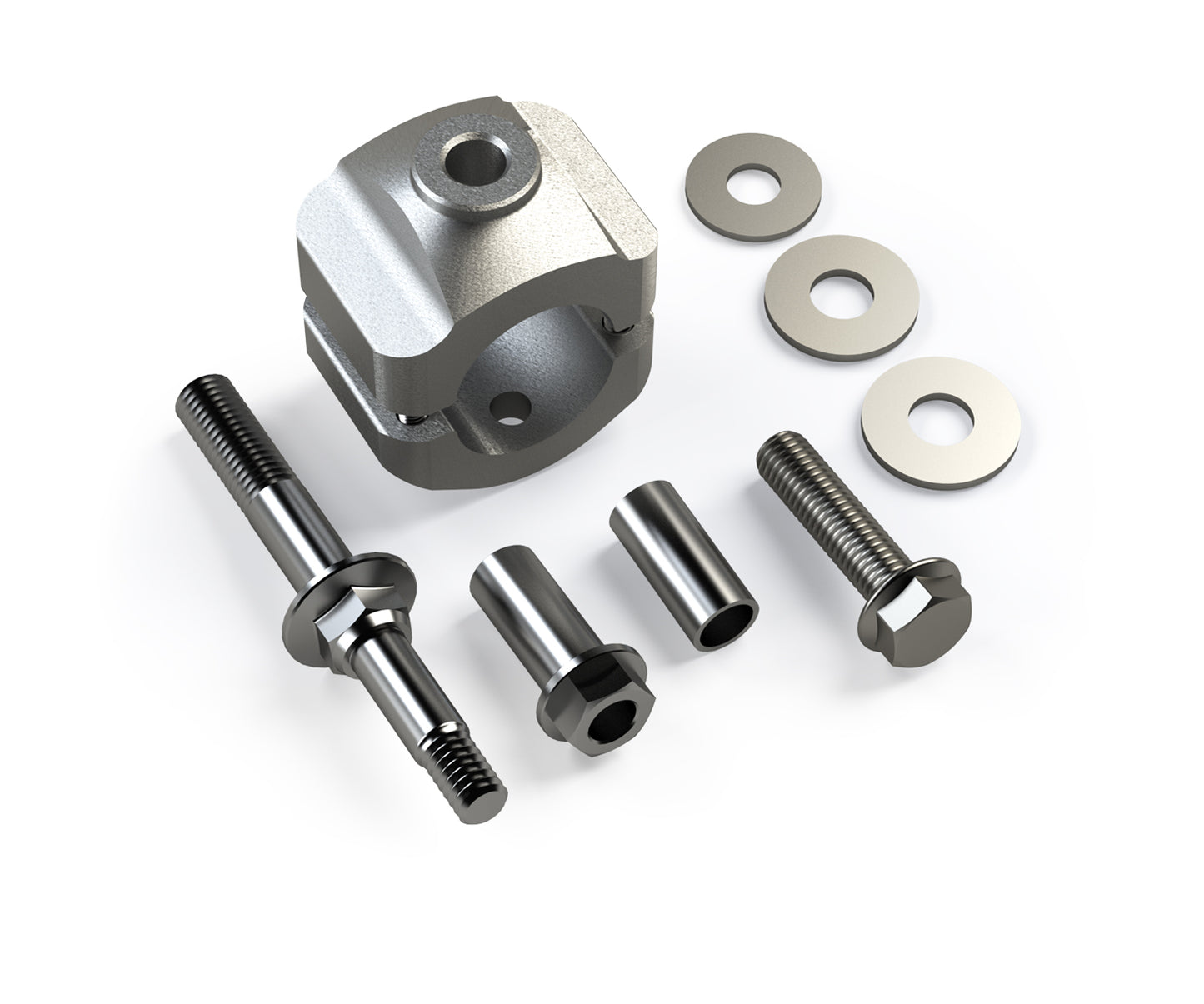 07-18 Wrangler JK Steering Stabilizer Relocation Kit 1-5/8 Inch HD Tie Rod TeraFlex