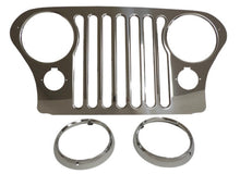 Steinjäger Exterior Accessories CJ-5 1977-1983 Grill Overlay Stainless Steel