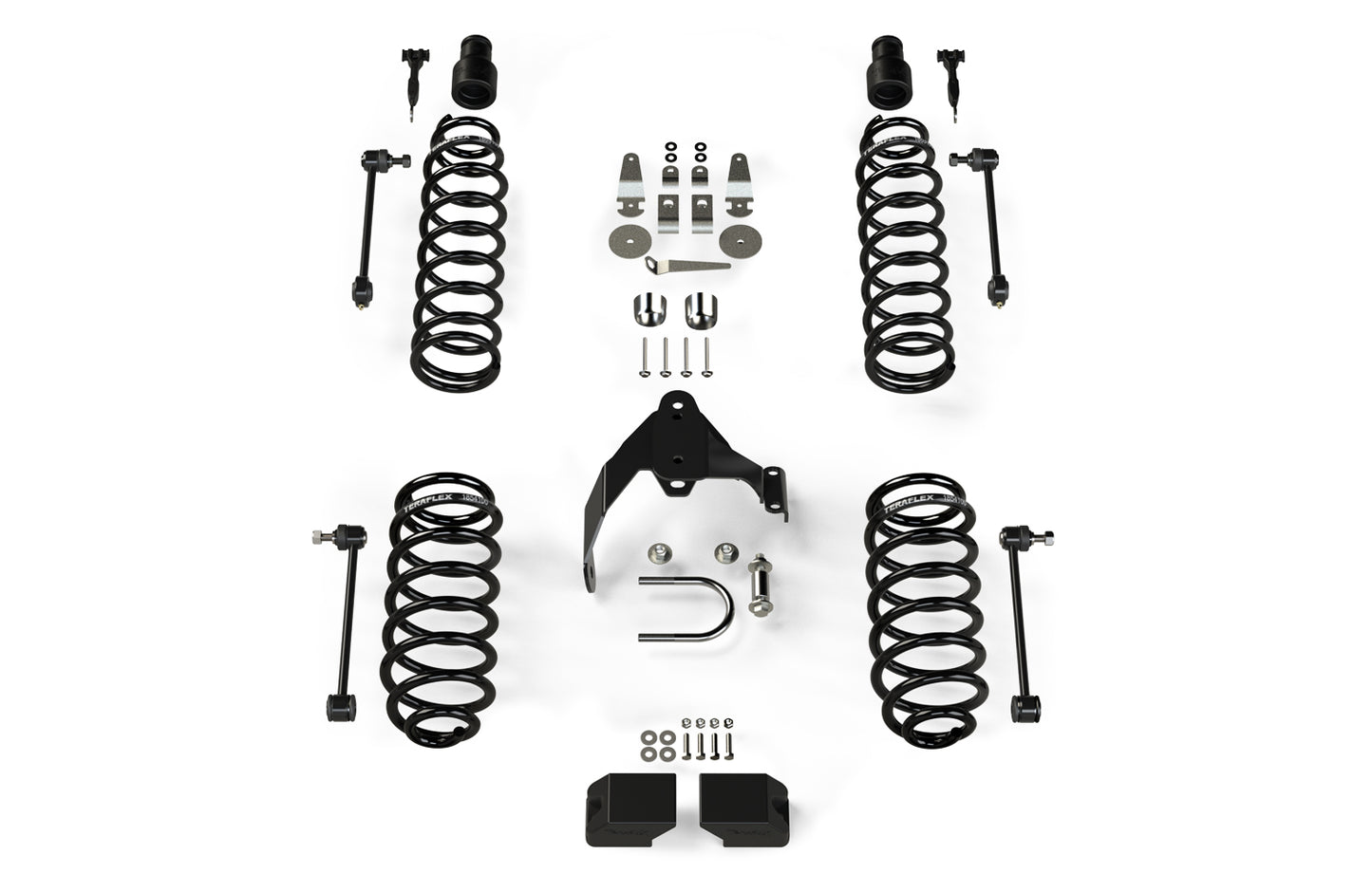 07-18 Wrangler JK 4 Door 3 Inch Coil Spring Base Lift Kit No Shocks TeraFlex