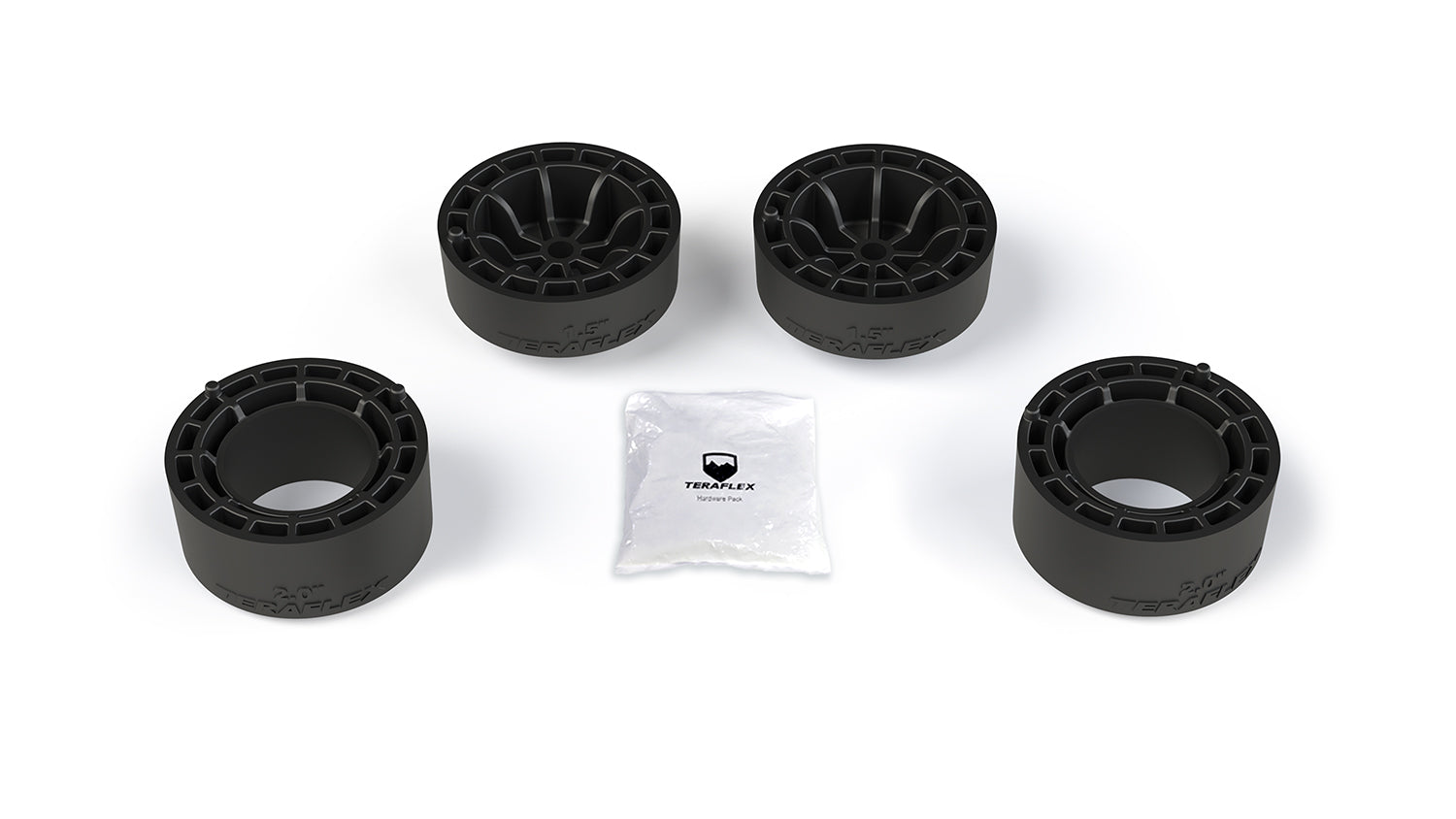 18-Up Wrangler JL 4 Door 1.5 Inch Performance Spacer Lift Kit No Shocks TeraFlex