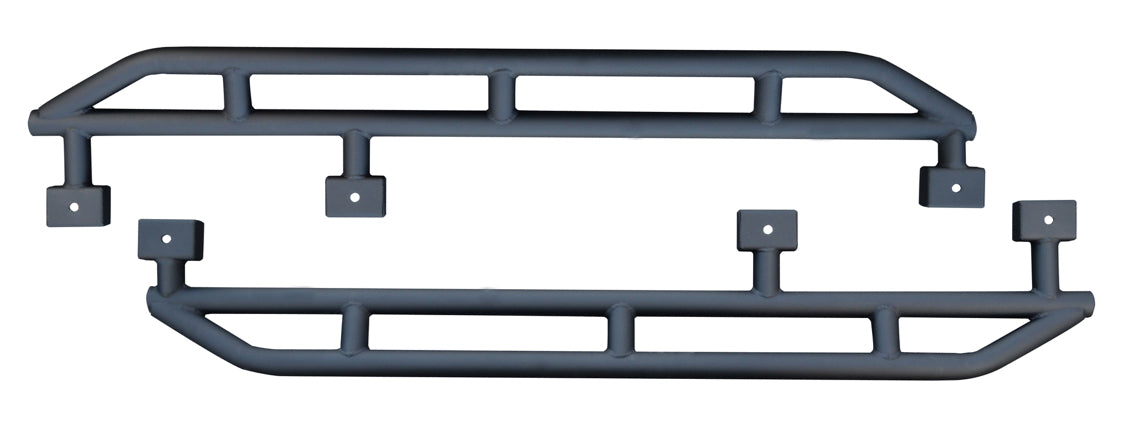 Steinjäger Armor Wrangler JK 2007-2018 Rock Sliders 4 Door Black