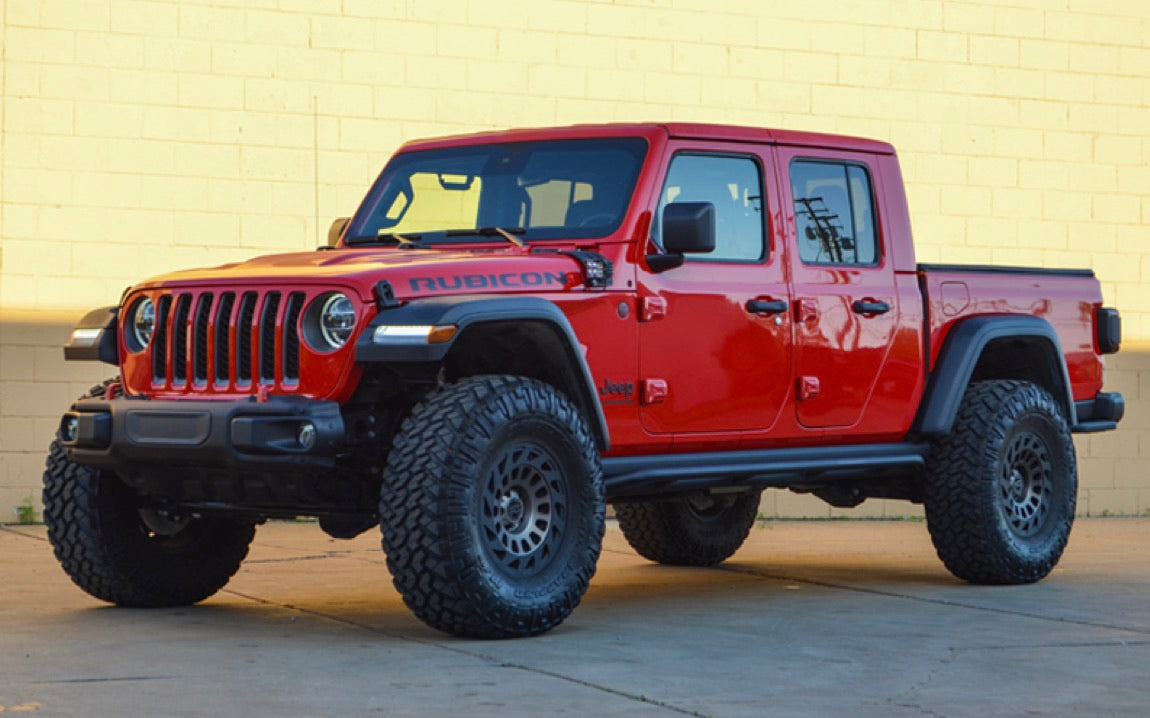 Steinjäger Armor Gladiator JT 2019 to Present Rock Sliders Texturized Black