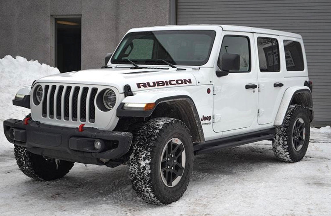 Steinjäger Armor Wrangler JL 2018 to Present Rock Sliders 4 Door JLU Texturized Black