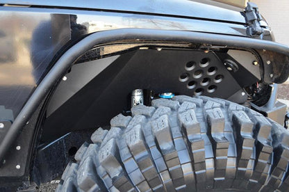 Steinjäger Fenders Wrangler JK 2007-2018 Inner Front and Inserts Bare Metal