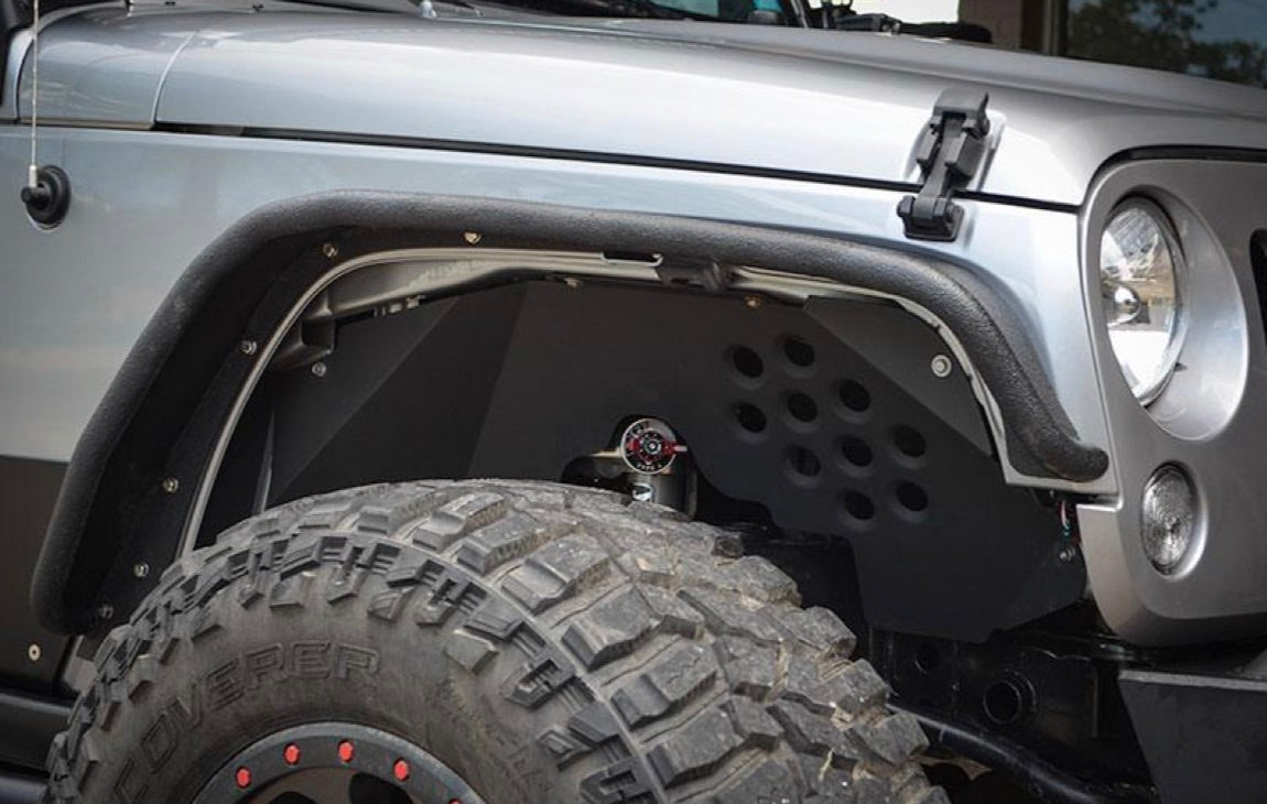 Steinjäger Fenders Wrangler JK 2007-2018 Inner Fronts and Inserts, Fits Falcon Shocks Bare
