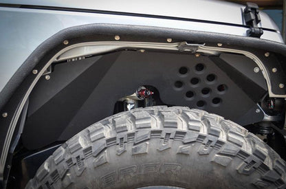 Steinjäger Fenders Wrangler JK 2007-2018 Inner Fronts and Inserts, Fits Falcon Shocks Texturized Black