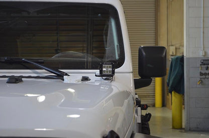 Steinjäger Exterior Accessories Wrangler JL 2018 to Present Light Mounts Cube Riser Kit