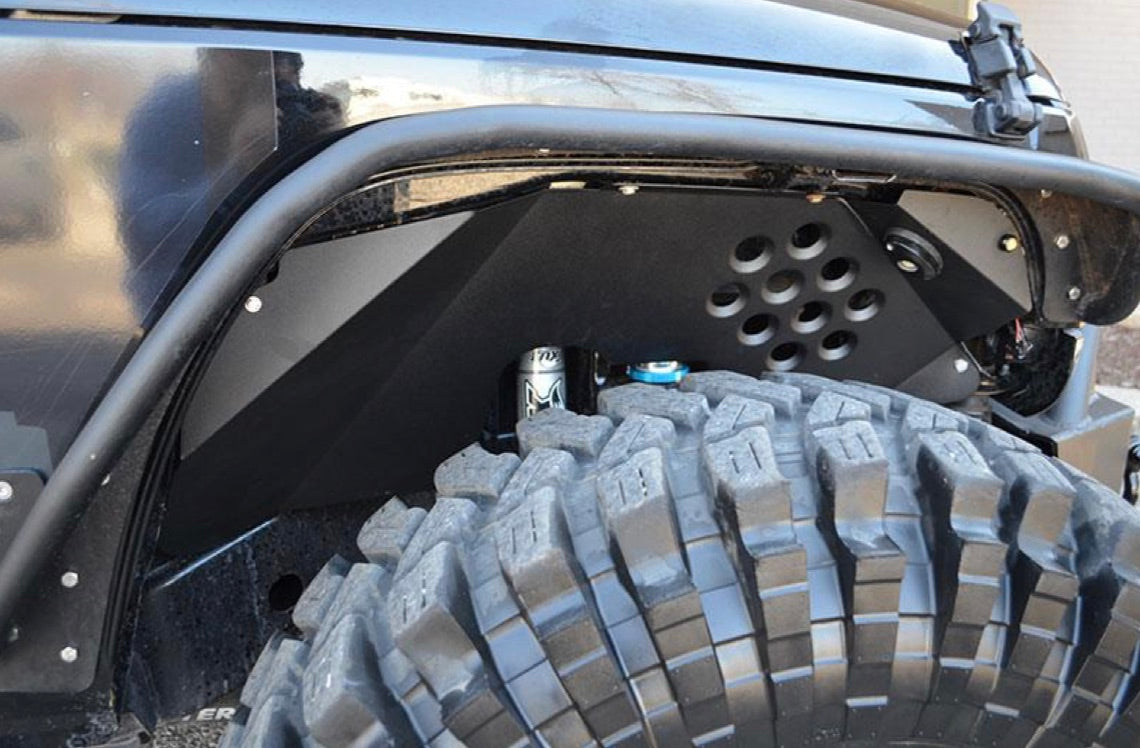 Steinjäger Fenders Wrangler JK 2007-2018 Inner Front Bare Metal