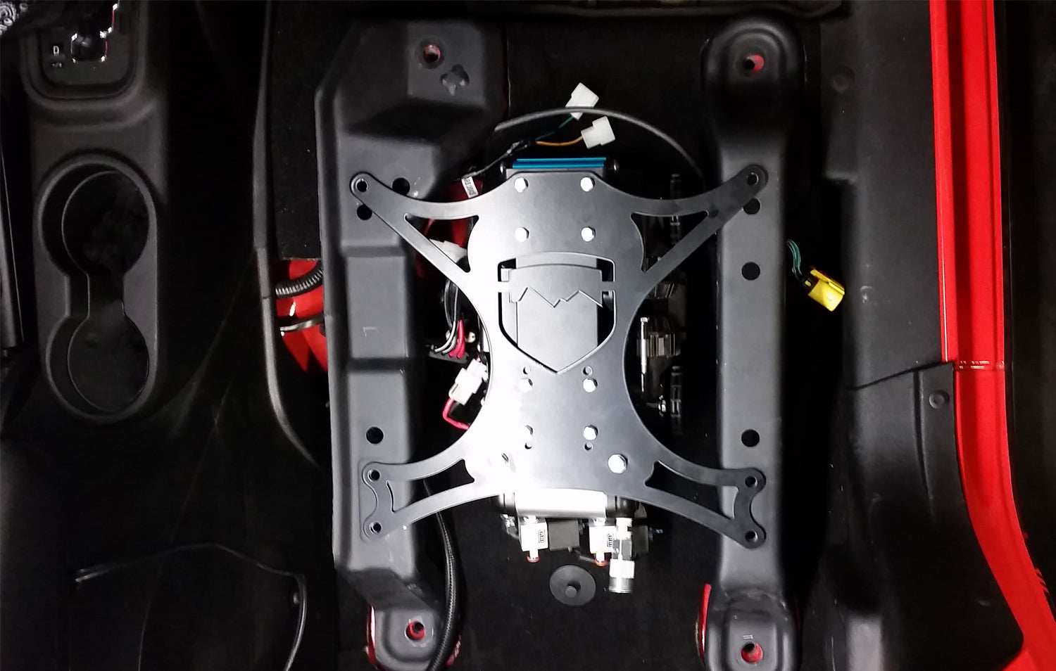 07-18 Wrangler JK 4 Door ARB Air Compressor Under Seat Mount Kit TeraFlex