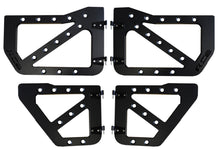 Steinjäger Doors Wrangler JK 2007-2018 Trail, Dimple Die Style Front and Rear Texturized Black