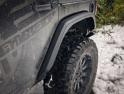 Steinjäger Fenders Wrangler JK 2007-2018 Full Set, Narrow Texturized Black Without Lights