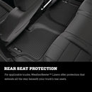 Husky Liners 23-24 Toyota Sequoia WeatherBeater Front & Second Row Floor Liners - Black