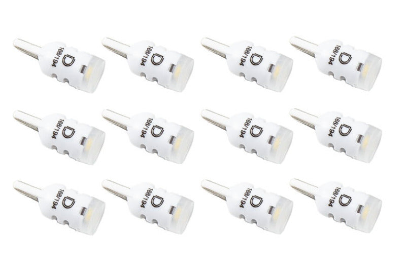 Diode Dynamics 194 LED Bulb HP3 LED Warm - White Set of 12