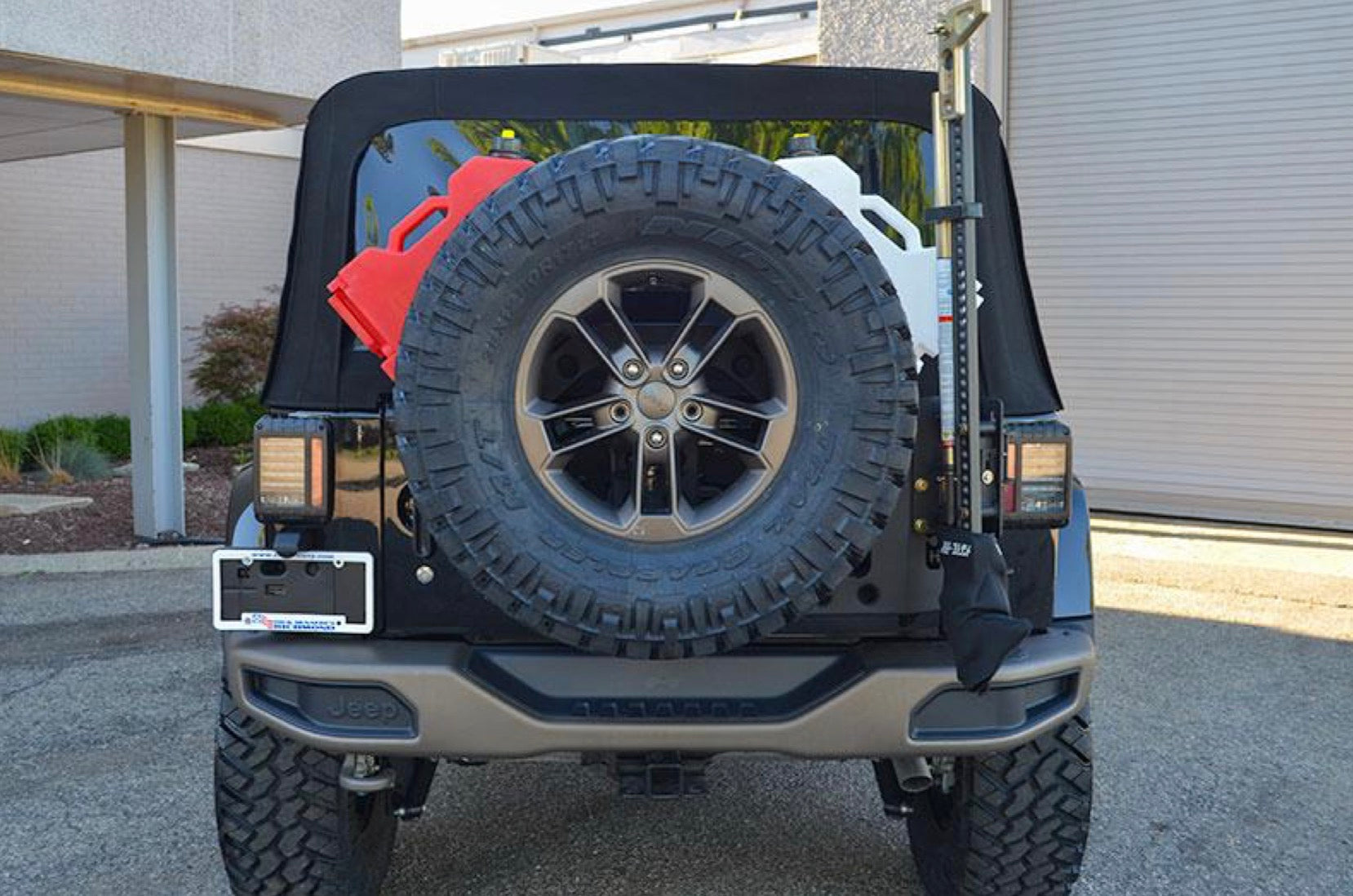 Steinjäger Wheels and Tires Wrangler JK 2007-2018 Tire Carrier Texturized Black