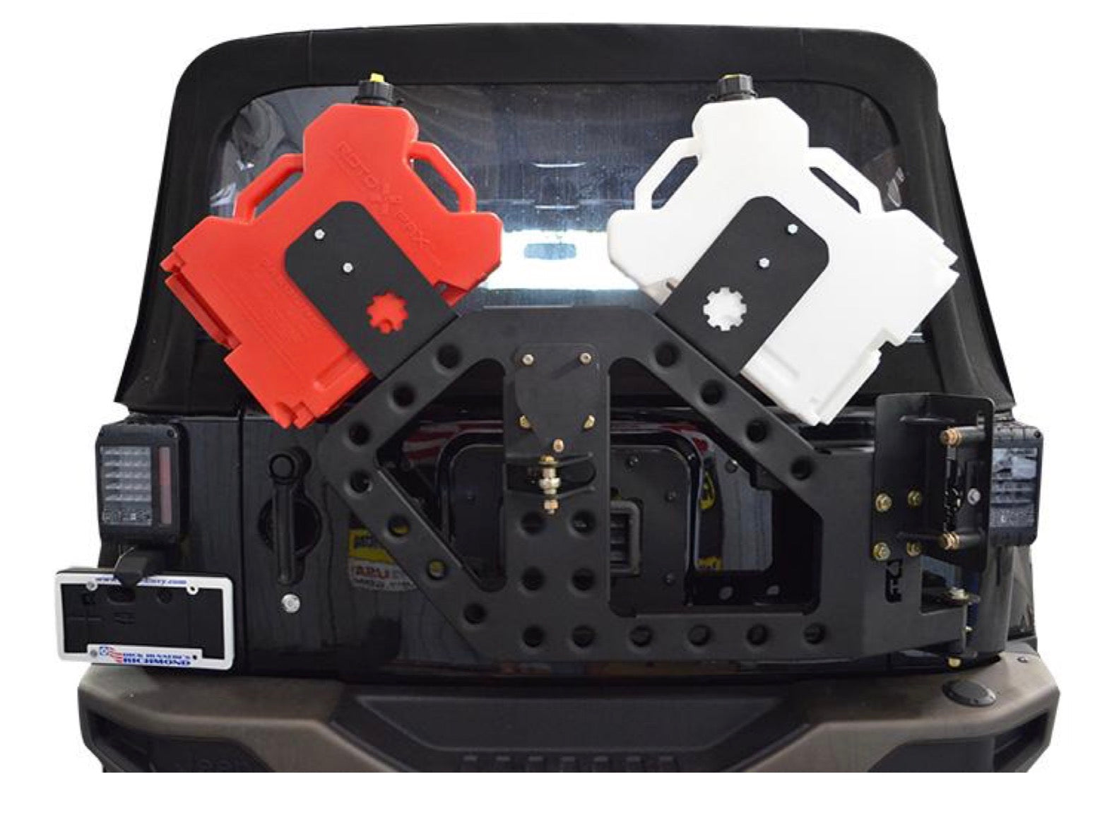 Steinjäger Wheels and Tires Wrangler JK 2007-2018 Tire Carrier Texturized Black