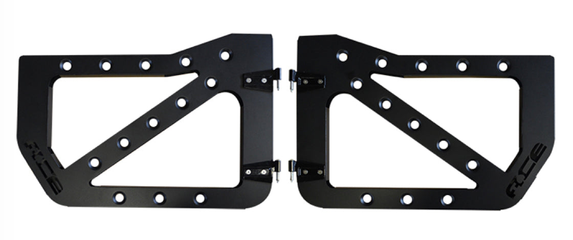 Steinjäger Doors Wrangler JL 2018 to Present Trail, Dimple Die Style Front Only Texturized Black