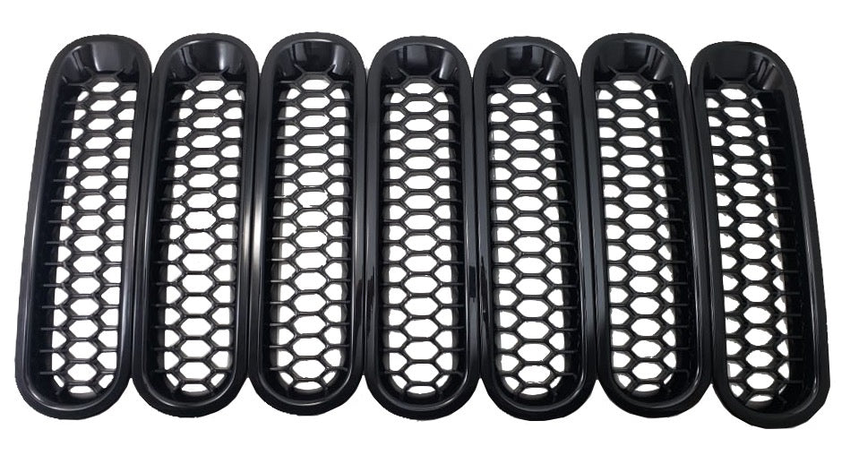 Steinjäger Exterior Accessories Wrangler JK 2007-2018 Grill Inserts Honeycomb