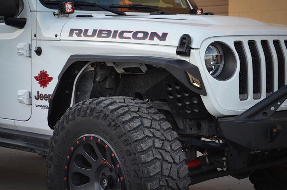 Steinjäger Fenders Wrangler JL 2018 to Present Flare Style Front and Rear Bare