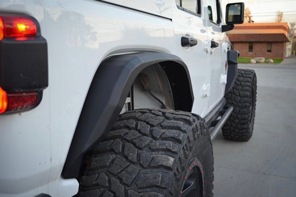 Steinjäger Fenders Wrangler JL 2018 to Present Flare Style Front and Rear Bare