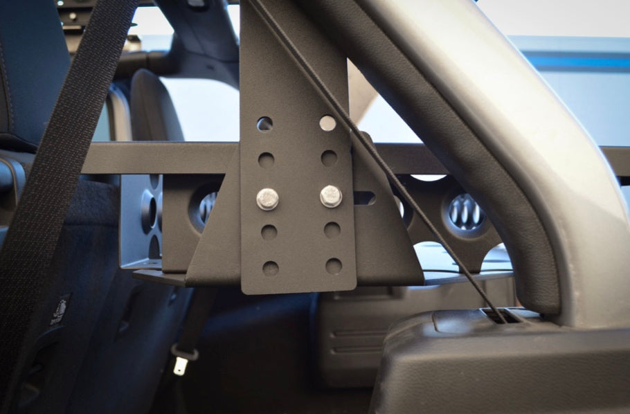 Steinjäger Interior Accessories Wrangler JL 2018 to Present Storage Adjustable Rear Cargo Basket Texturized Black