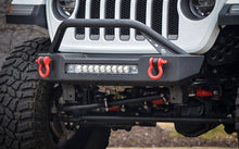 Steinjäger Bumpers Wrangler JL 2018 to Present Bull Bar Includes Light Bar Texturized Black