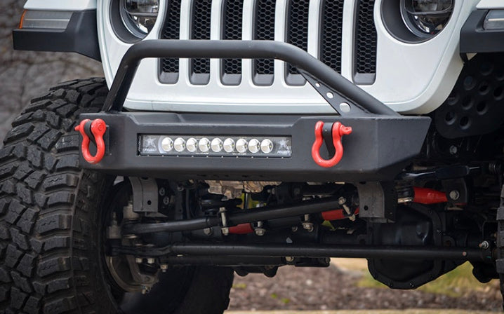 Steinjäger Bumpers Wrangler JL 2018 to Present Bull Bar includes Fog Light Provision Texturized Black