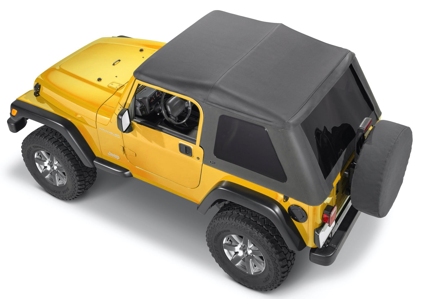 Steinjäger Tops and Covers Wrangler TJ 1997-2006 Replacement Slant Back Black Diamond