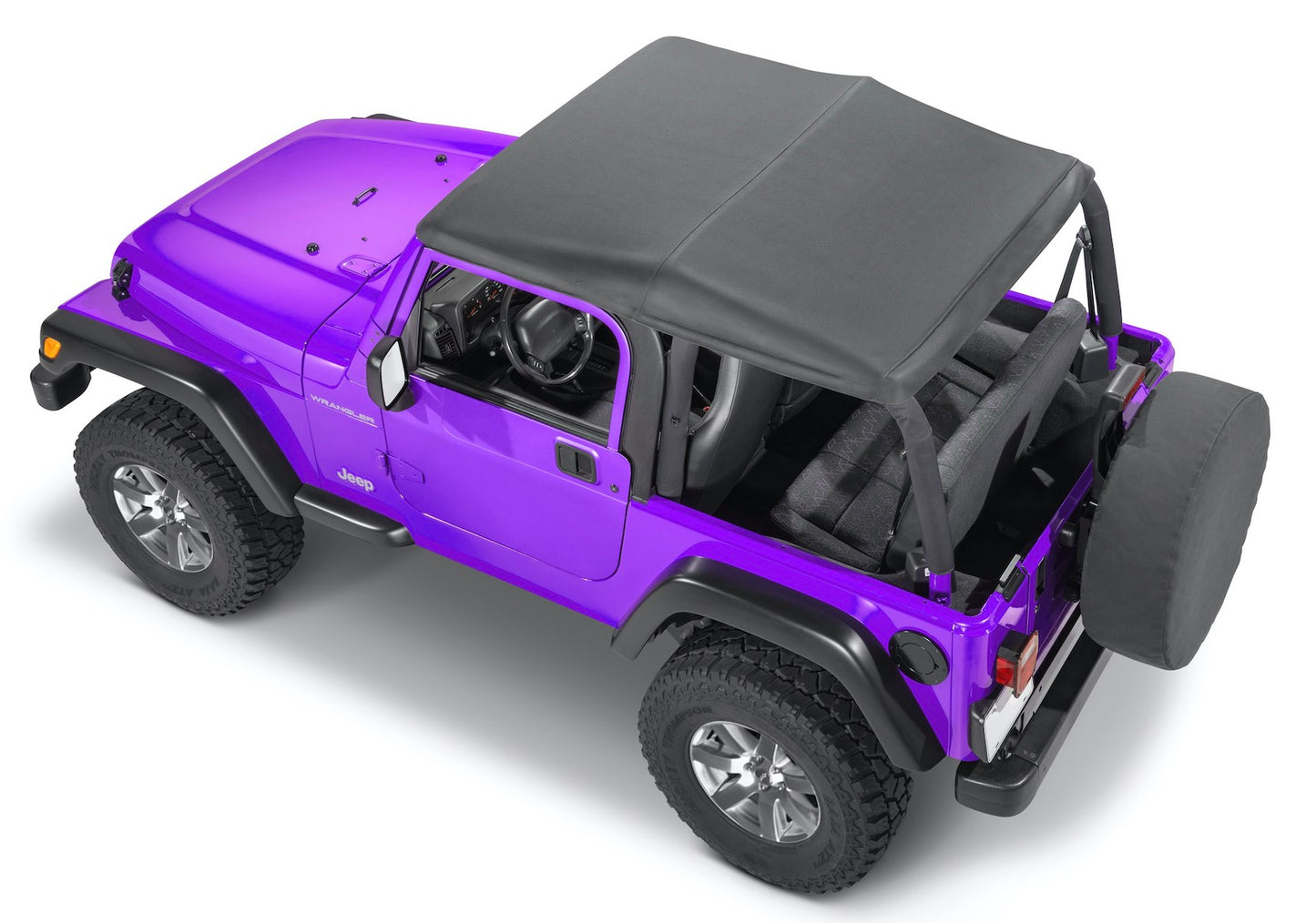 Steinjäger Tops and Covers Wrangler TJ 1997-2006 Replacement Slant Back Black Diamond