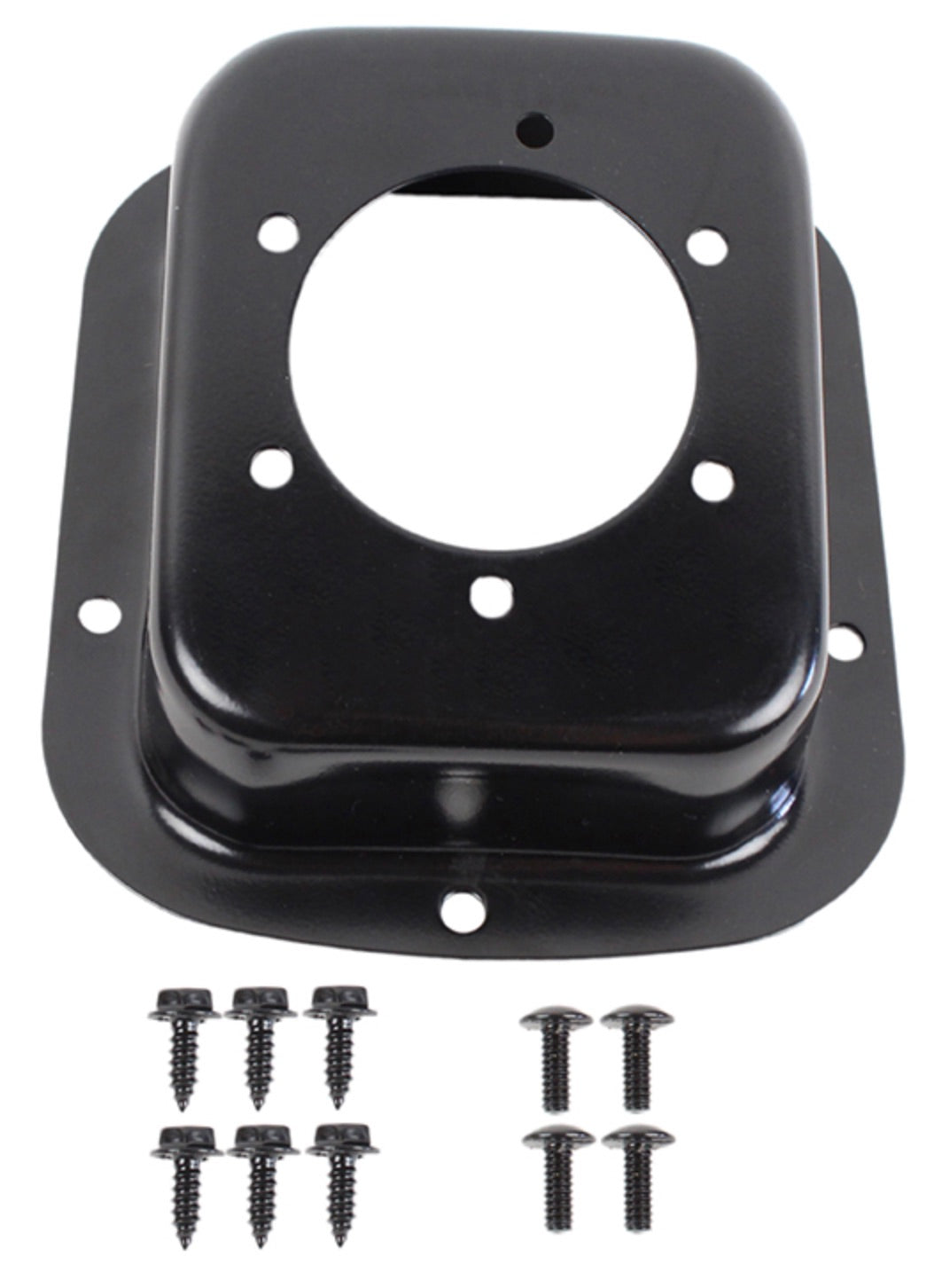 Steinjäger Exterior Accessories CJ-5 1978-1983 Replacement Parts Fuel Filler Neck Bezel Black Stainless Steel