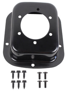 Steinjäger Exterior Accessories CJ-5 1978-1983 Replacement Parts Fuel Filler Neck Bezel Black Stainless Steel
