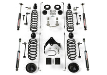 07-18 Wrangler JK 4 Door 4 Inch Coil Spring Base Lift Kit & 9550 VSS Twin-Tube TeraFlex