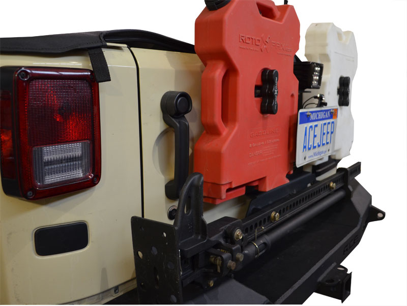 Steinjäger Wheels and Tires Wrangler JK 2007-2018 Tire Carrier Gatekeeper Texturized Black