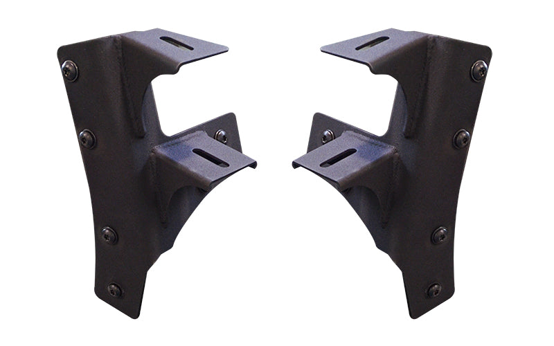 Steinjäger Exterior Accessories Wrangler JK 2007-2018 Texturized Black Light Mounts A-Pillar Double Light Mount