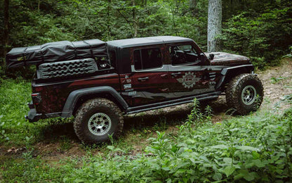 Steinjäger Armor Gladiator JT 2019 to Present Rock Sliders Texturized Black