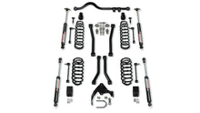 07-18 Wrangler JK 4 Door 3 Inch Suspension System w/ 4 Sport Control Arms & 9550 VSS Twin-Tube TeraFlex