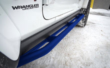 Steinjäger Armor Wrangler JL 2018 to Present Rock Sliders 4 Door JLU Southwest Blue
