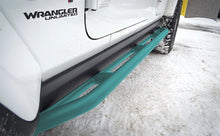 Steinjäger Armor Wrangler JL 2018 to Present Rock Sliders 4 Door JLU Tiffany Blue