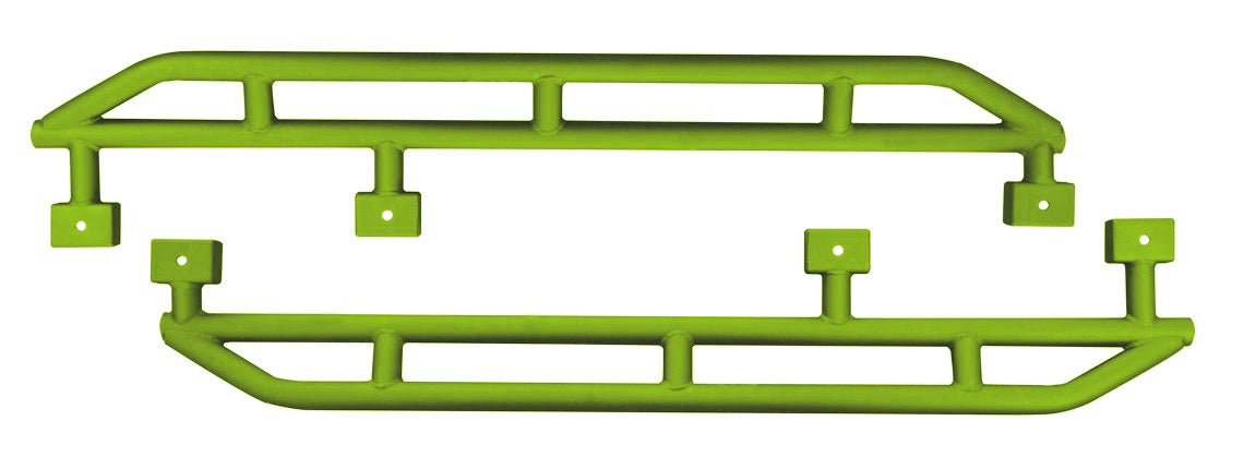 Steinjäger Armor Wrangler JK 2007-2018 Rock Sliders 4 Door Gecko Green