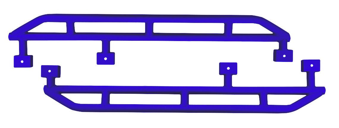 Steinjäger Armor Wrangler JK 2007-2018 Rock Sliders 4 Door Southwest Blue
